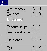 File Menu